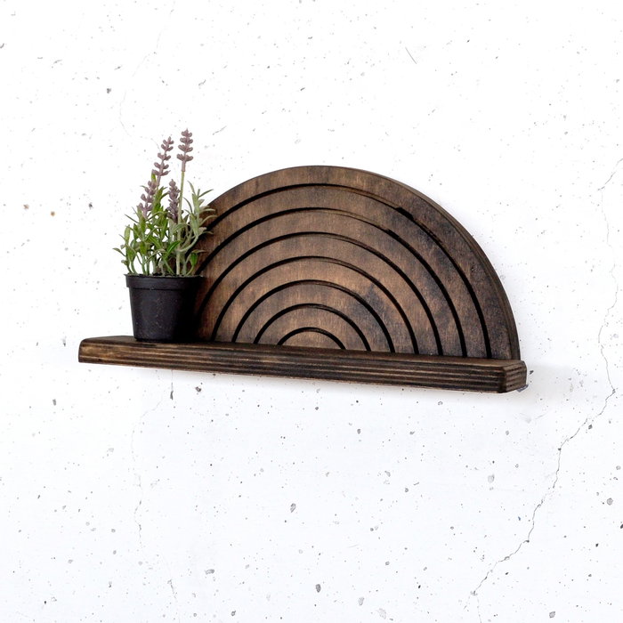 Hanah Home Raf295 Estantería Decorativa de Madera Hanah Home Raf295 Estantería Decorativa de Madera